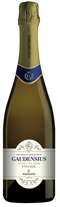 Gaudensius blanc de noir Etna DOC metodo classico brut Firriato