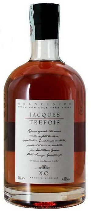 Jacques Trefois Rhum agricole reserve speciale Guadeloupe