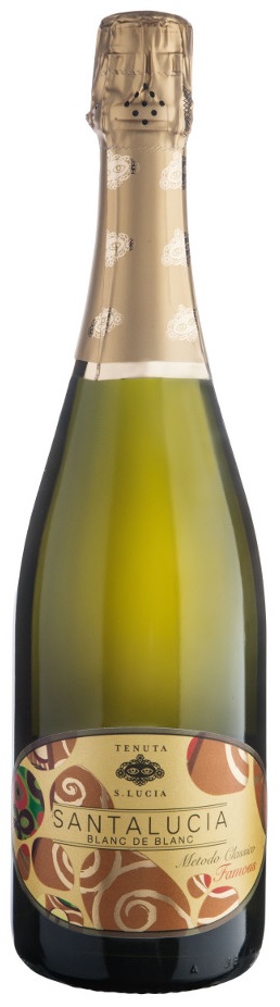 Santa Lucia Blanc de Blancs metodo classico Famous Tenuta Santa Lucia