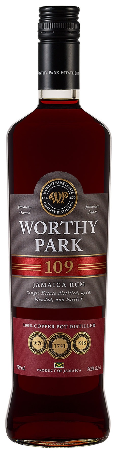 Worthy Park 109 Gunpowder Proof